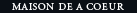 MAISON DE A COEUR �ɉ�s ���e�� �w�A�J���[ �k�ы���